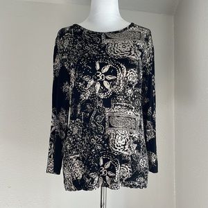 Chico’s Travelers Floral Top